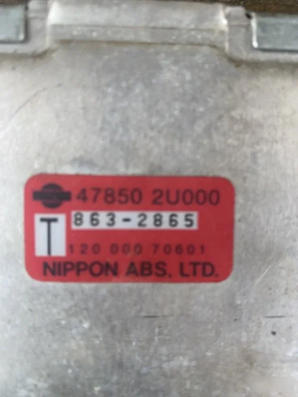 Блок управления ABS Nissan Cube Z10 1998-2003 - миниатюра 2