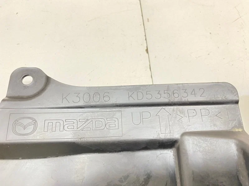 Пыльник двигателя левый Mazda CX-5 (KE) 2.0 PE-VPS - миниатюра 7