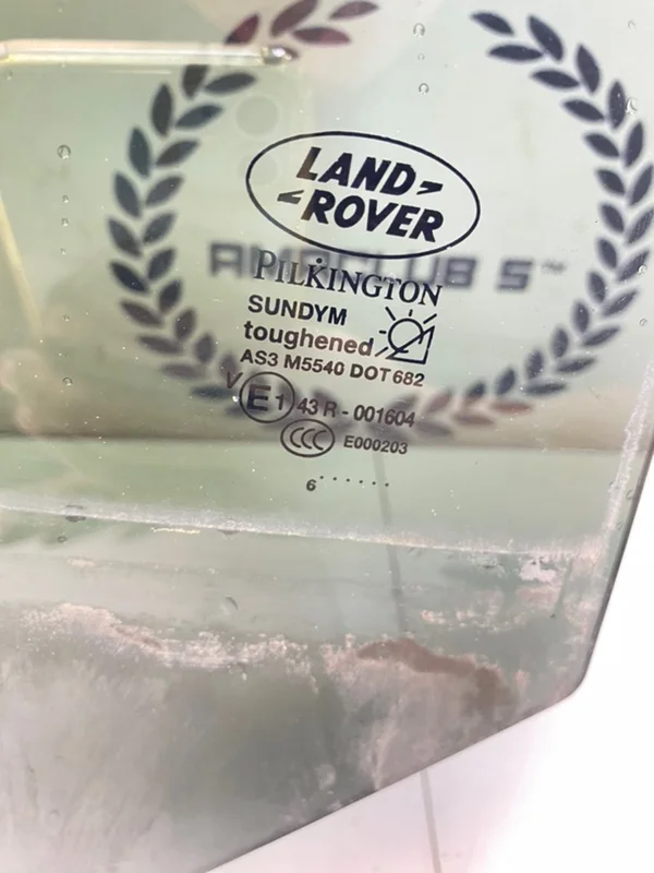 Стекло двери заднее правое Land Rover Range Rover - миниатюра 5