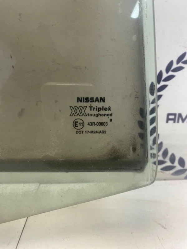 Стекло двери заднее левое Nissan Primera P11 1.6 - миниатюра 4