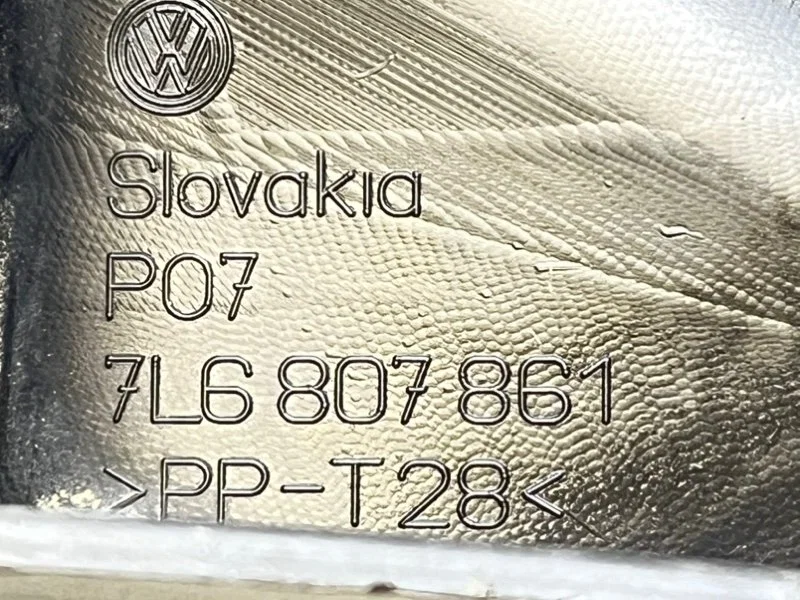 Кронштейн заднего бампера левый Volkswagen Touareg - миниатюра 6
