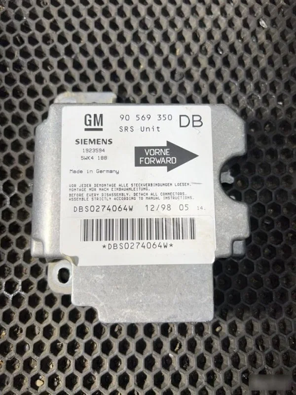 Блок управления Airbag Opel Vectra B 1995-2000