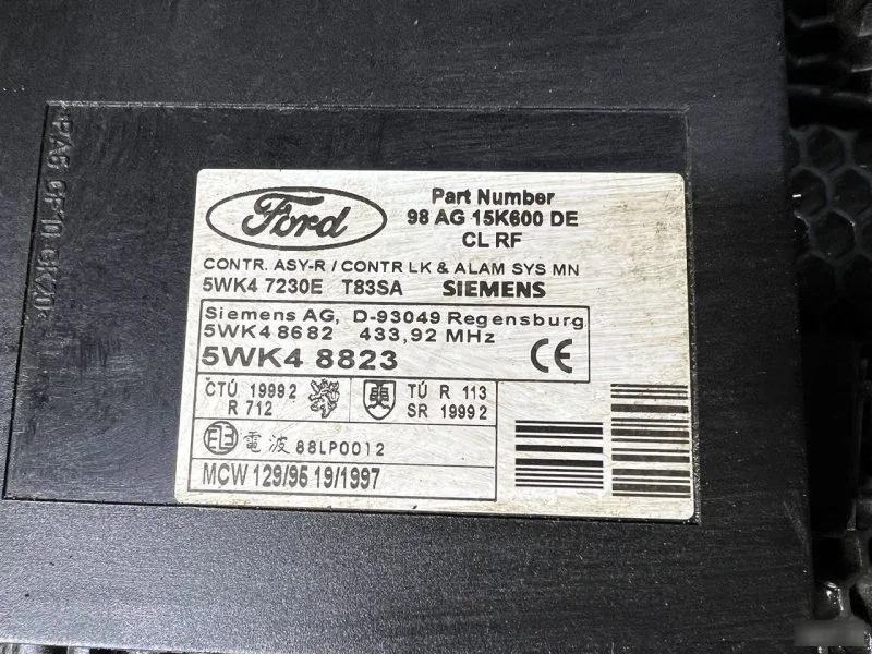 Блок комфорта Ford Focus 1995-2000 - миниатюра 2