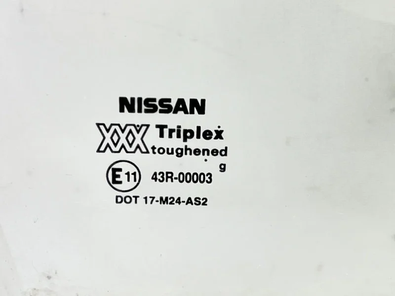 Стекло двери переднее правое Nissan Primera 2 - миниатюра 6