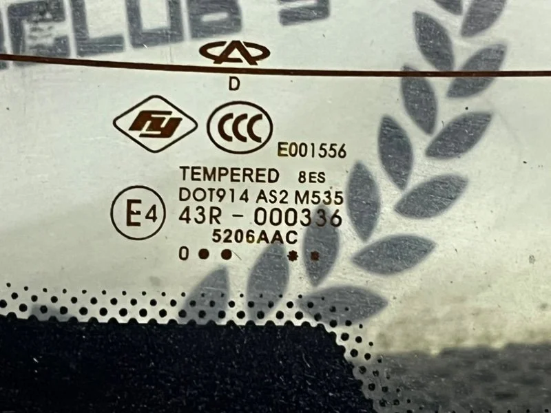 Стекло заднее Chery Fora A21 (DC) 2010 - миниатюра 4