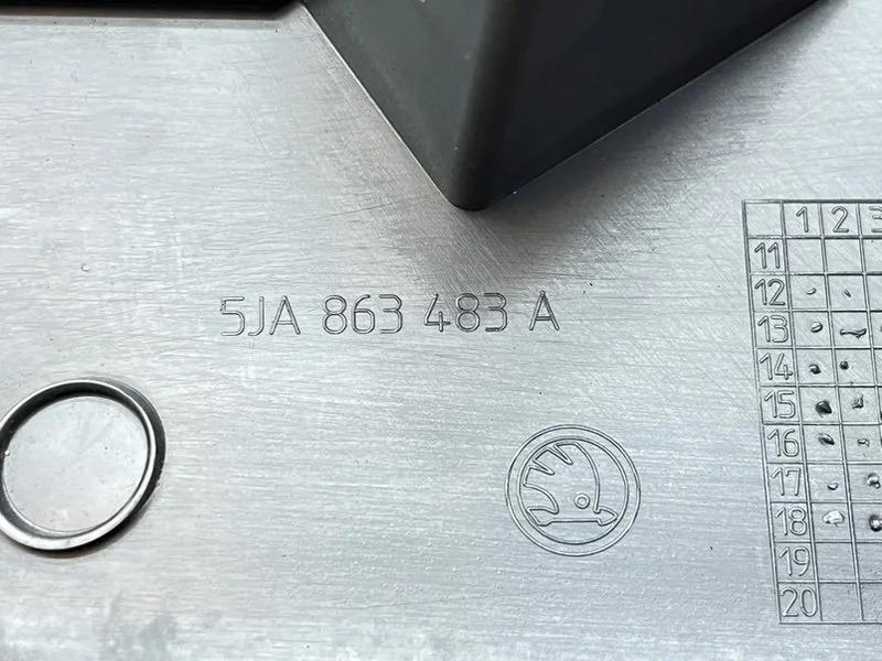 Накладка порога внутренняя передняя левая Skoda - миниатюра 9