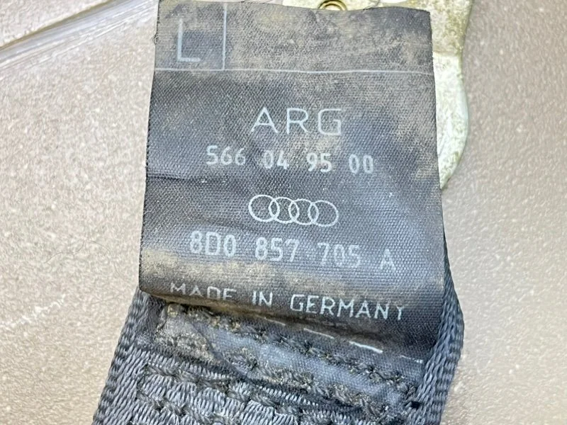 Ремень безопасности передний левый Audi A4 B5 (8D) - миниатюра 10