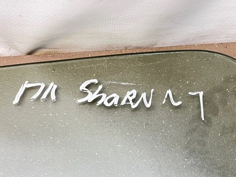 Стекло двери переднее левое Volkswagen Sharan 1 - миниатюра 6