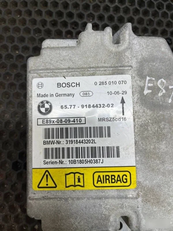 Блок управления Airbag BMW 1 E81 2007-2011 - миниатюра 2