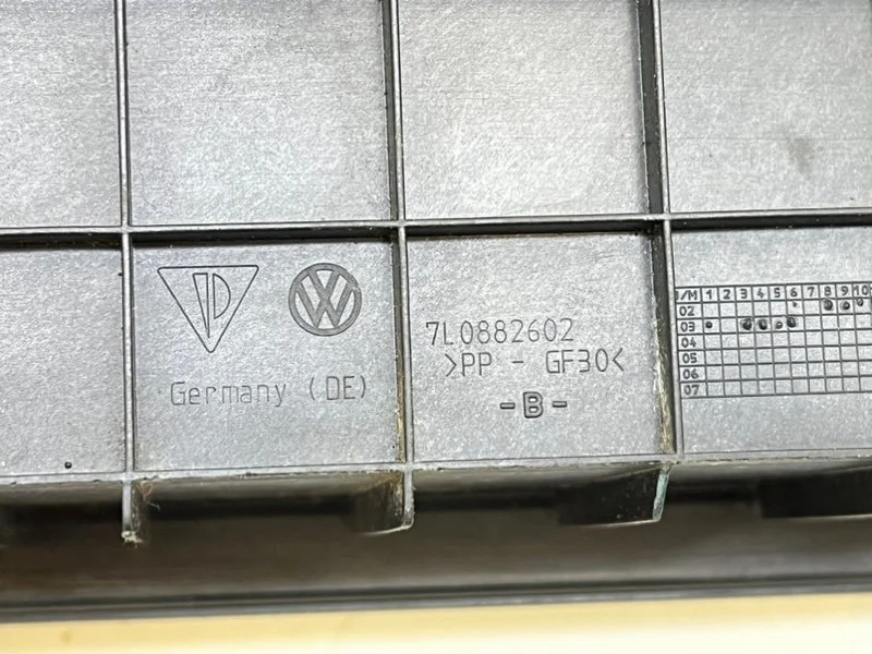 Бардачок под сиденье правый Volkswagen Touareg 1 - миниатюра 10