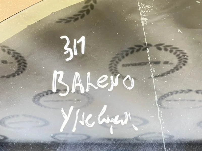 Стекло двери заднее правое Suzuki Baleno 1 (EG) - миниатюра 7