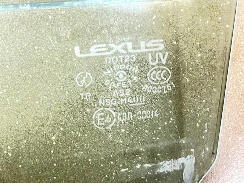 Стекло двери заднее левое Lexus GS300 (S190) 2007 - миниатюра 6
