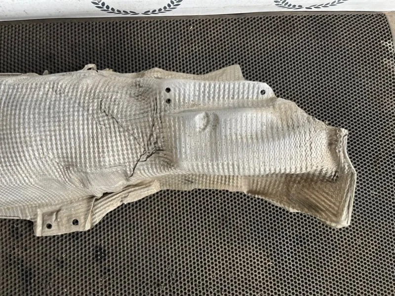 Экран тепловой глушителя Renault Megane 2 - миниатюра 5