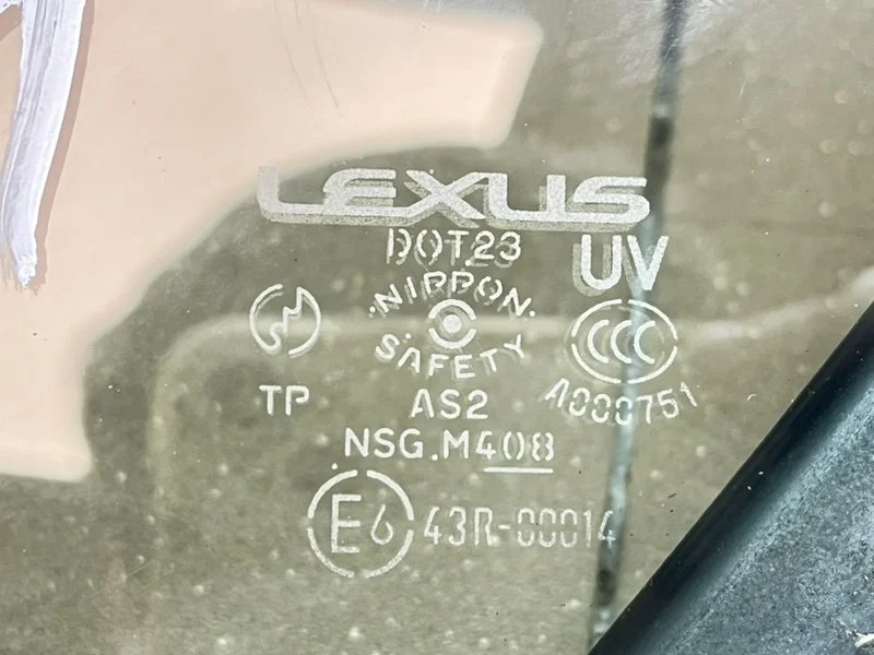 Форточка задняя левая Lexus GS300 (S190) 2007 - миниатюра 6