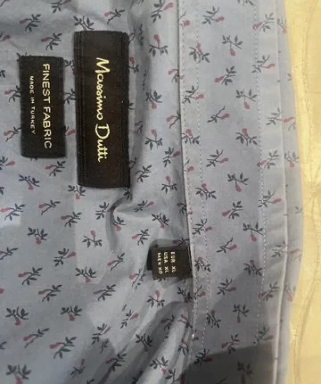 Massimo Dutti рубашка оригинал мужская - миниатюра 3