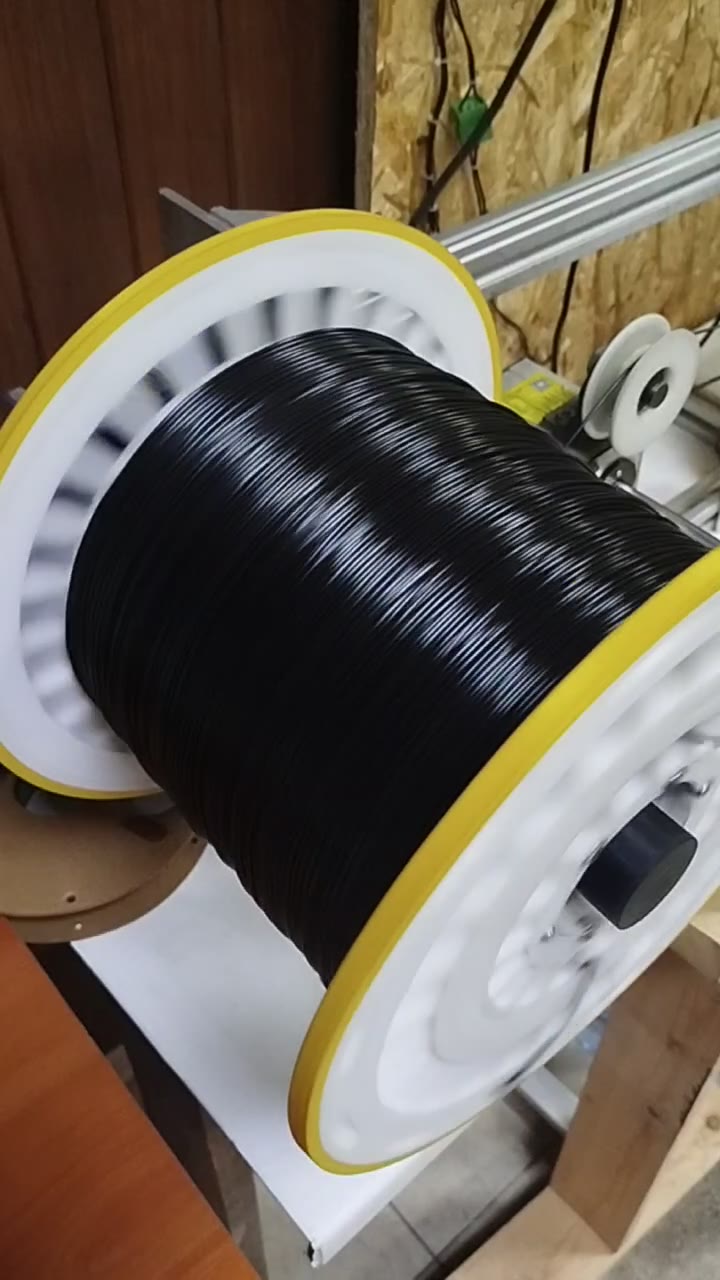 Филамент petg, чёрный пластик, 900 гр - видео 5