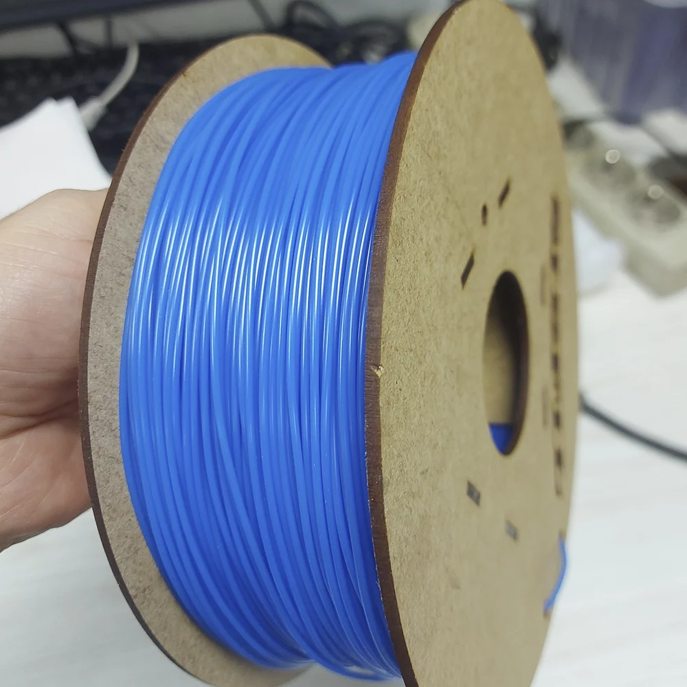 Филамент petg, синий пластик, 900 гр - миниатюра 6