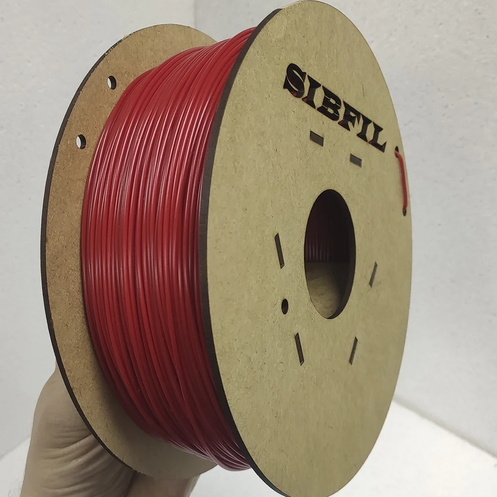 Филамент petg, рубиновый пластик, 900 гр - миниатюра 4