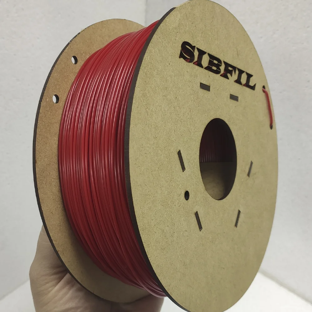Филамент petg, рубиновый пластик, 900 гр - миниатюра 7