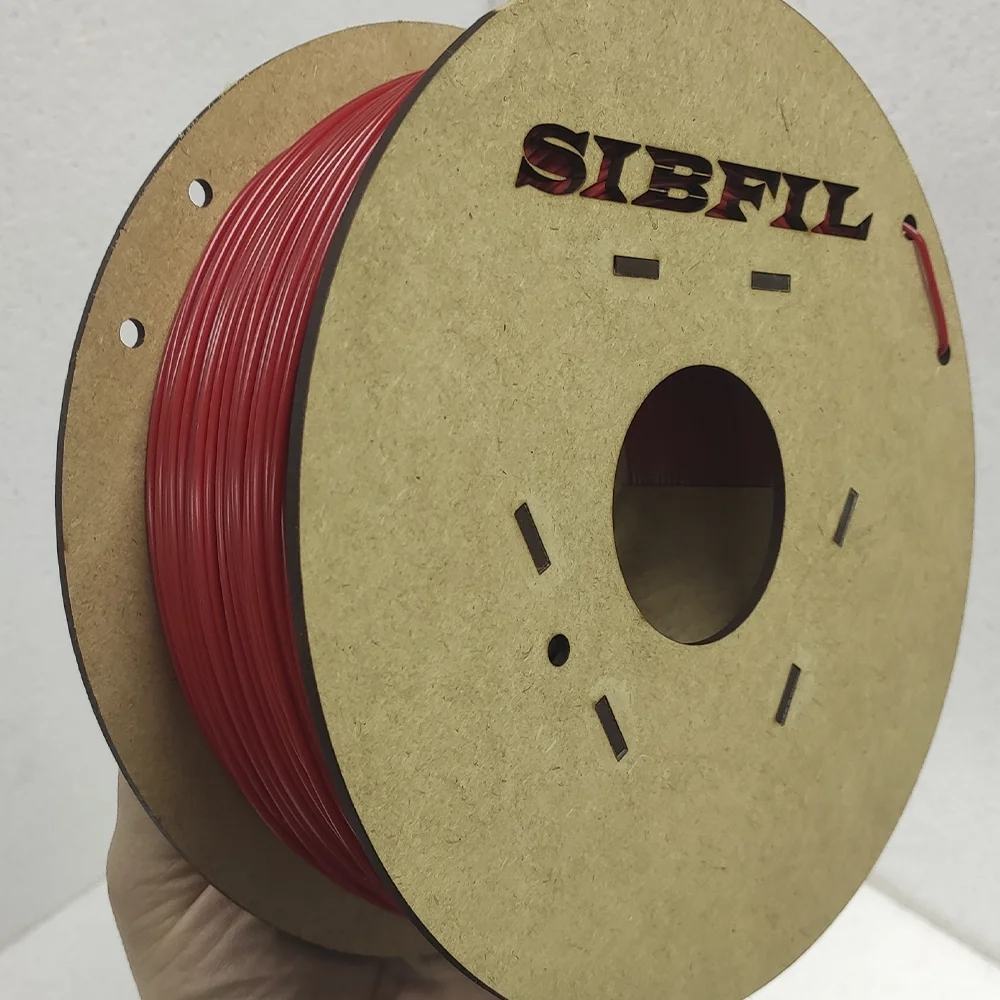 Филамент petg, рубиновый пластик, 900 гр - миниатюра 8