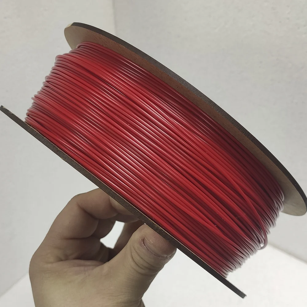 Филамент petg, рубиновый пластик, 900 гр - миниатюра 12