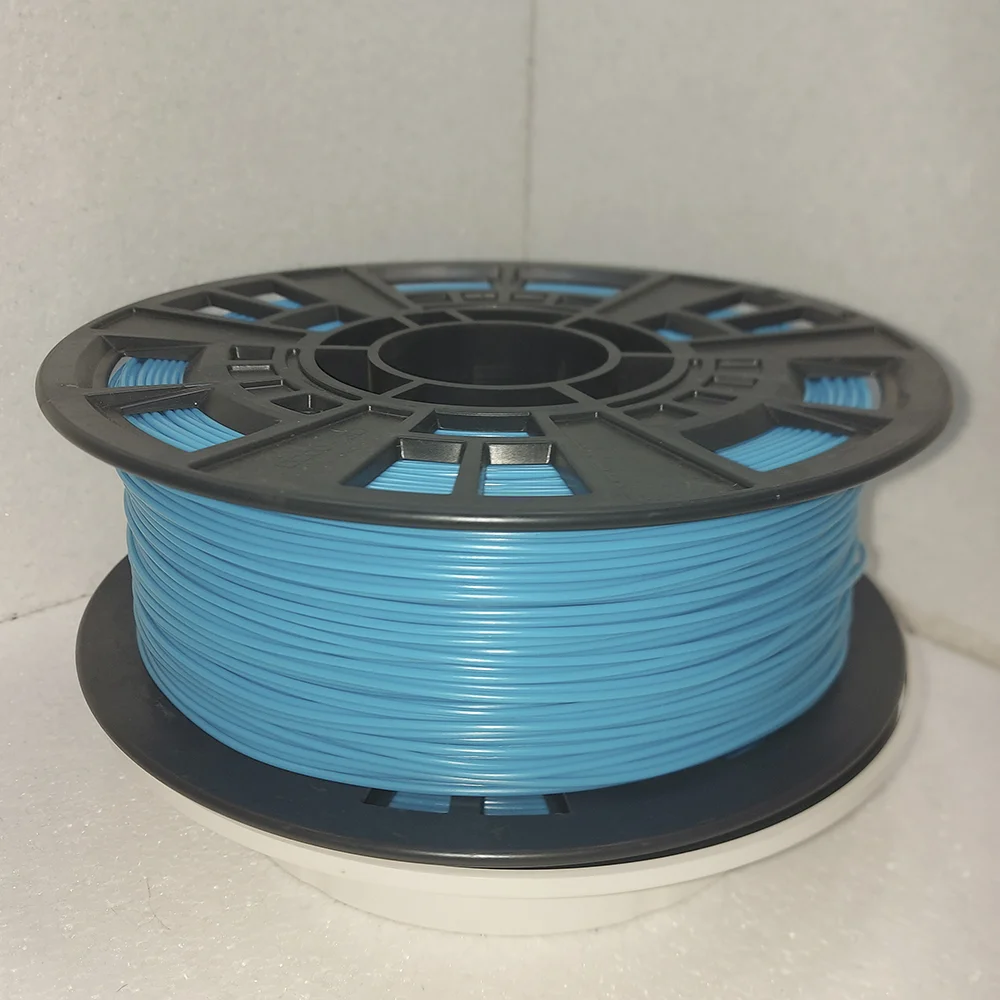 Филамент petg, голубой пластик, 900 гр - миниатюра 2
