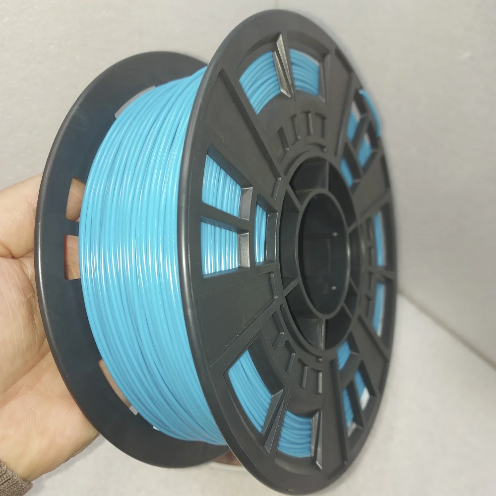 Филамент petg, голубой пластик, 900 гр - миниатюра 3