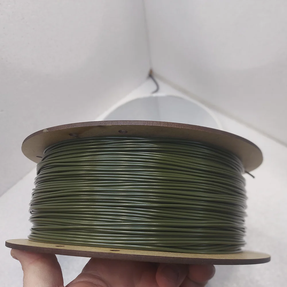 Филамент petg, хаки (болотный) пластик, 900 гр - миниатюра 2