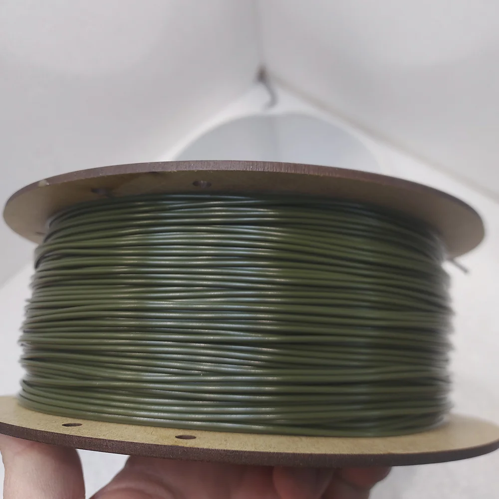 Филамент petg, хаки (болотный) пластик, 900 гр - миниатюра 3