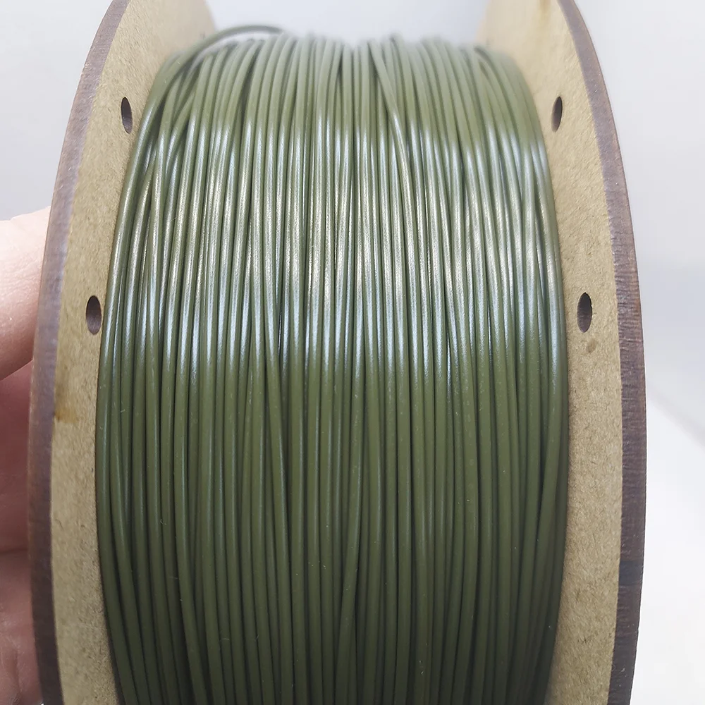 Филамент petg, хаки (болотный) пластик, 900 гр - миниатюра 5
