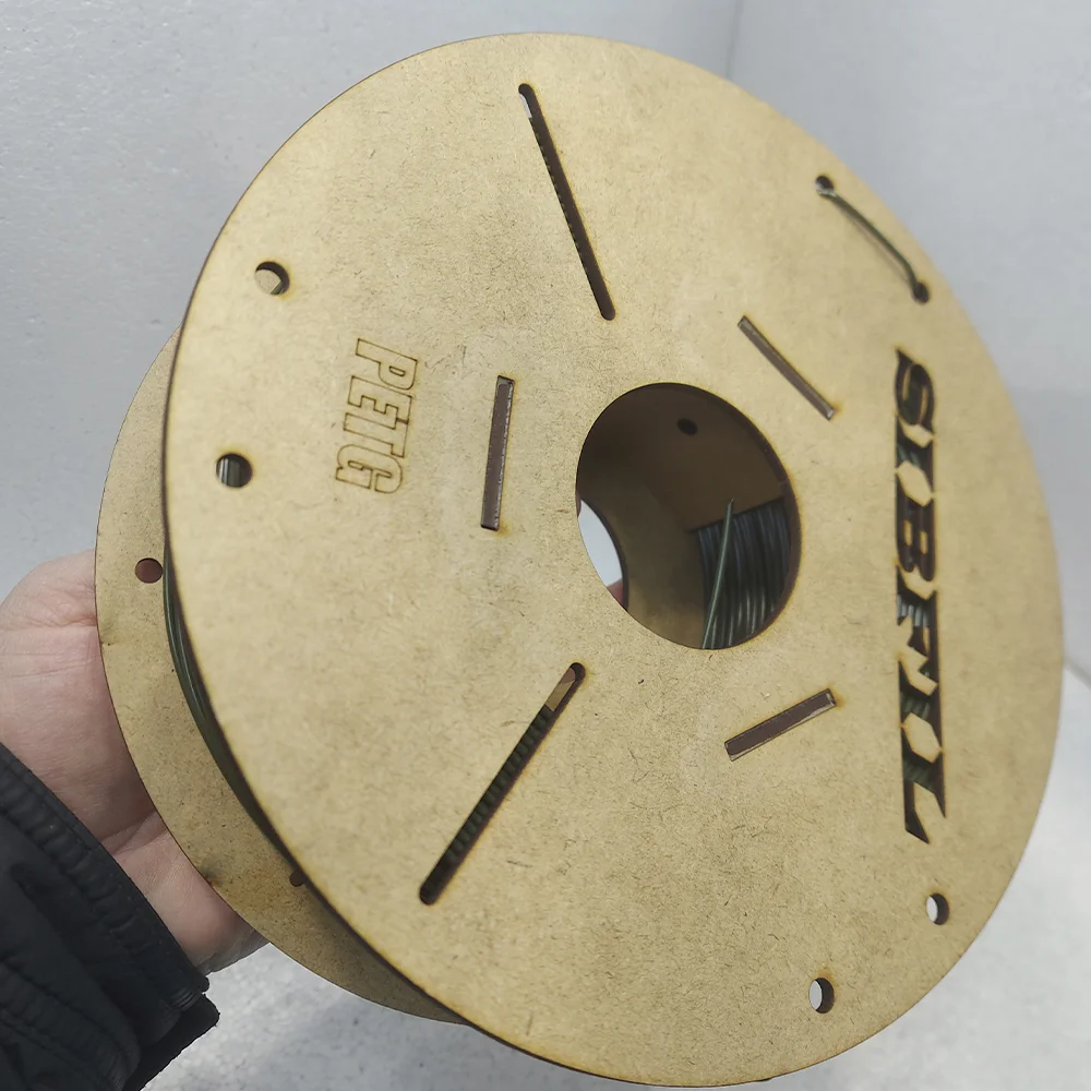 Филамент petg, хаки (болотный) пластик, 900 гр - миниатюра 6