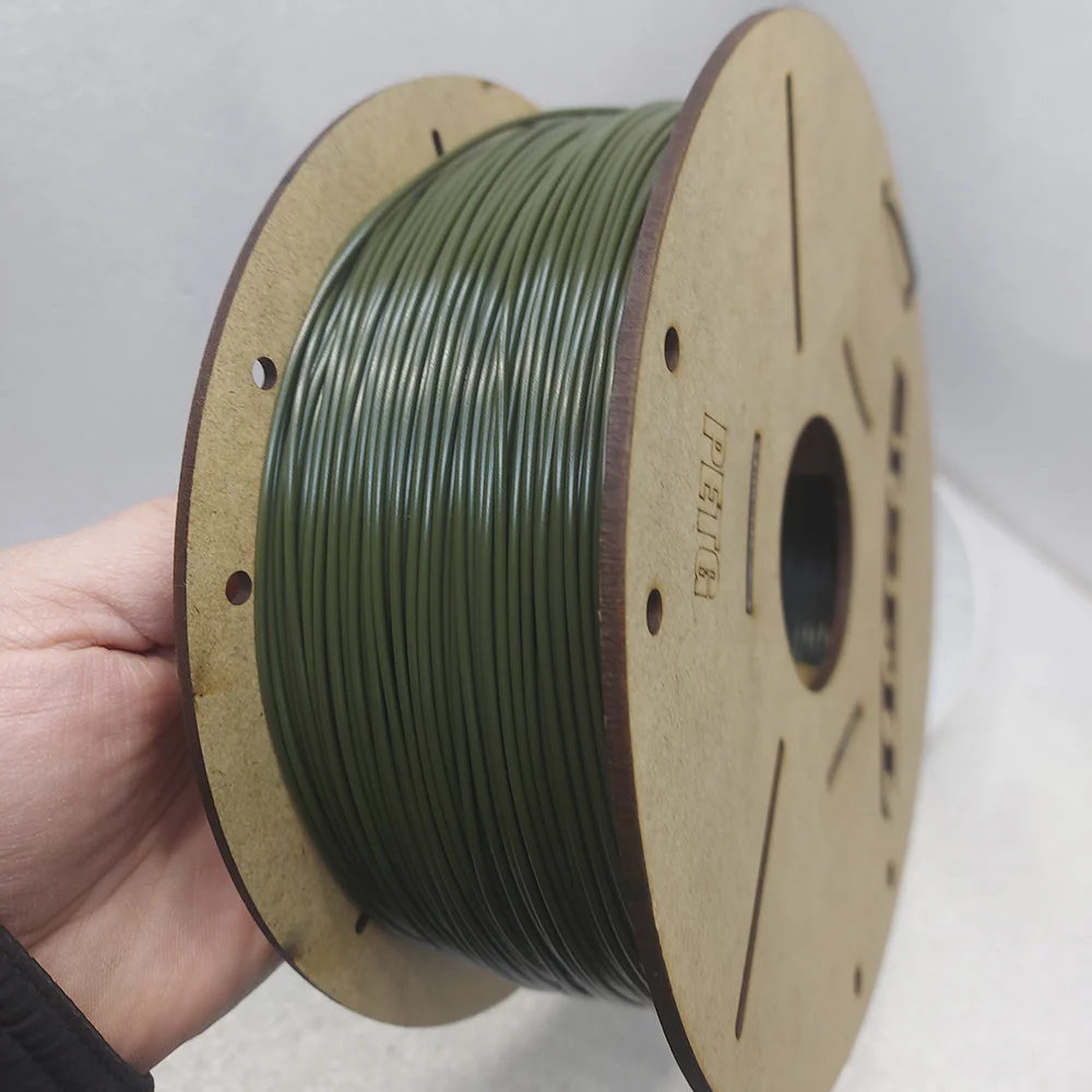 Филамент petg, хаки (болотный) пластик, 900 гр - миниатюра 9