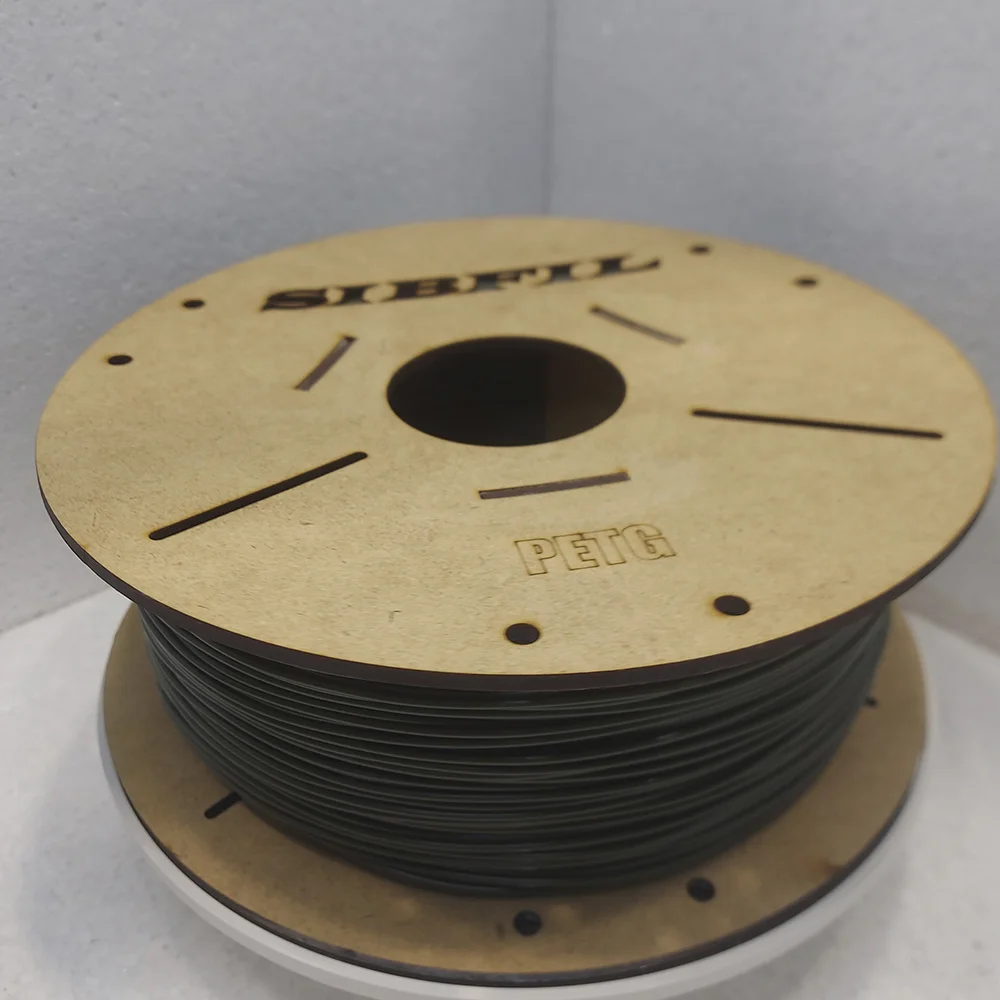 Филамент petg, хаки (болотный) пластик, 900 гр - миниатюра 11