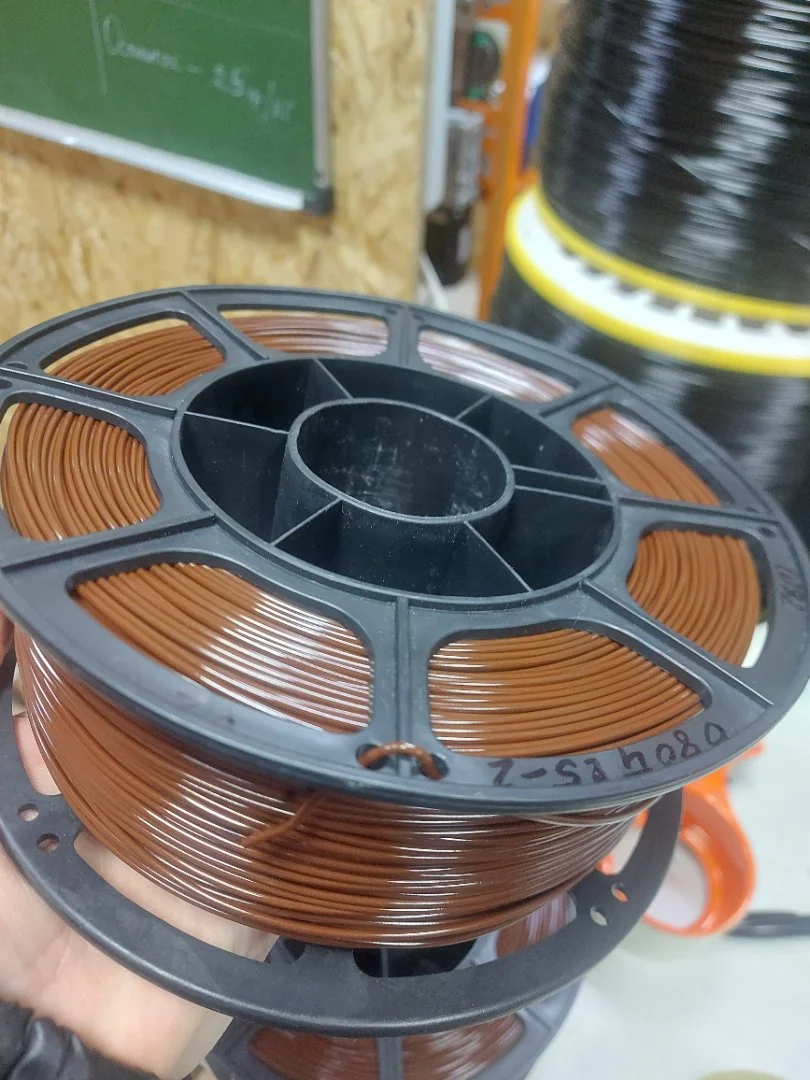 Филамент petg, шоколадный пластик, 900 гр - миниатюра 4