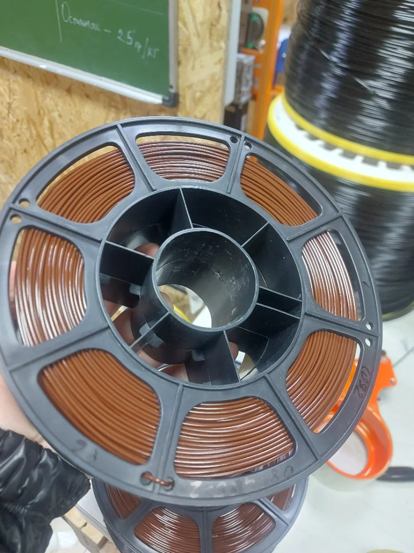 Филамент petg, шоколадный пластик, 900 гр - миниатюра 5