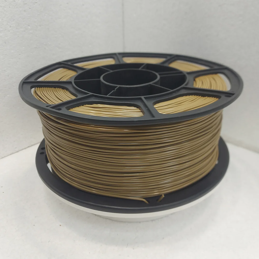 Филамент petg, светло-коричневый пластик, 900 гр - миниатюра 12