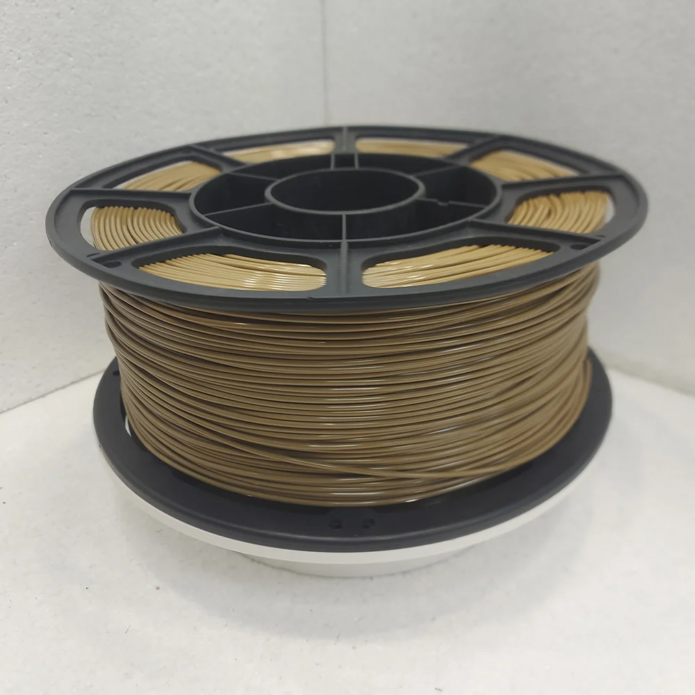 Филамент petg, светло-коричневый пластик, 900 гр - миниатюра 13