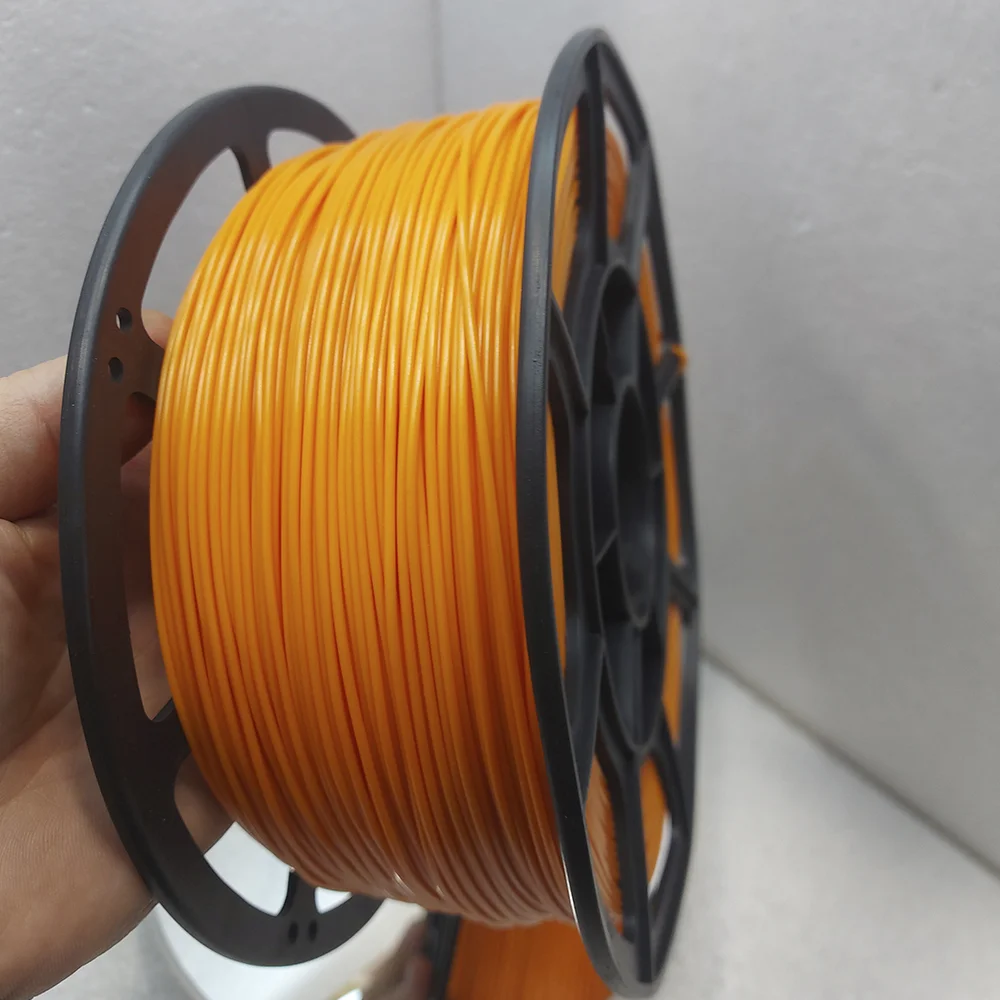 Филамент petg, оранжевый пластик, 900 гр - миниатюра 3