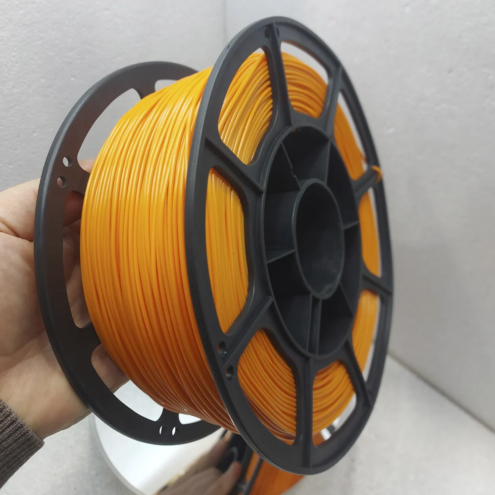 Филамент petg, оранжевый пластик, 900 гр - миниатюра 4