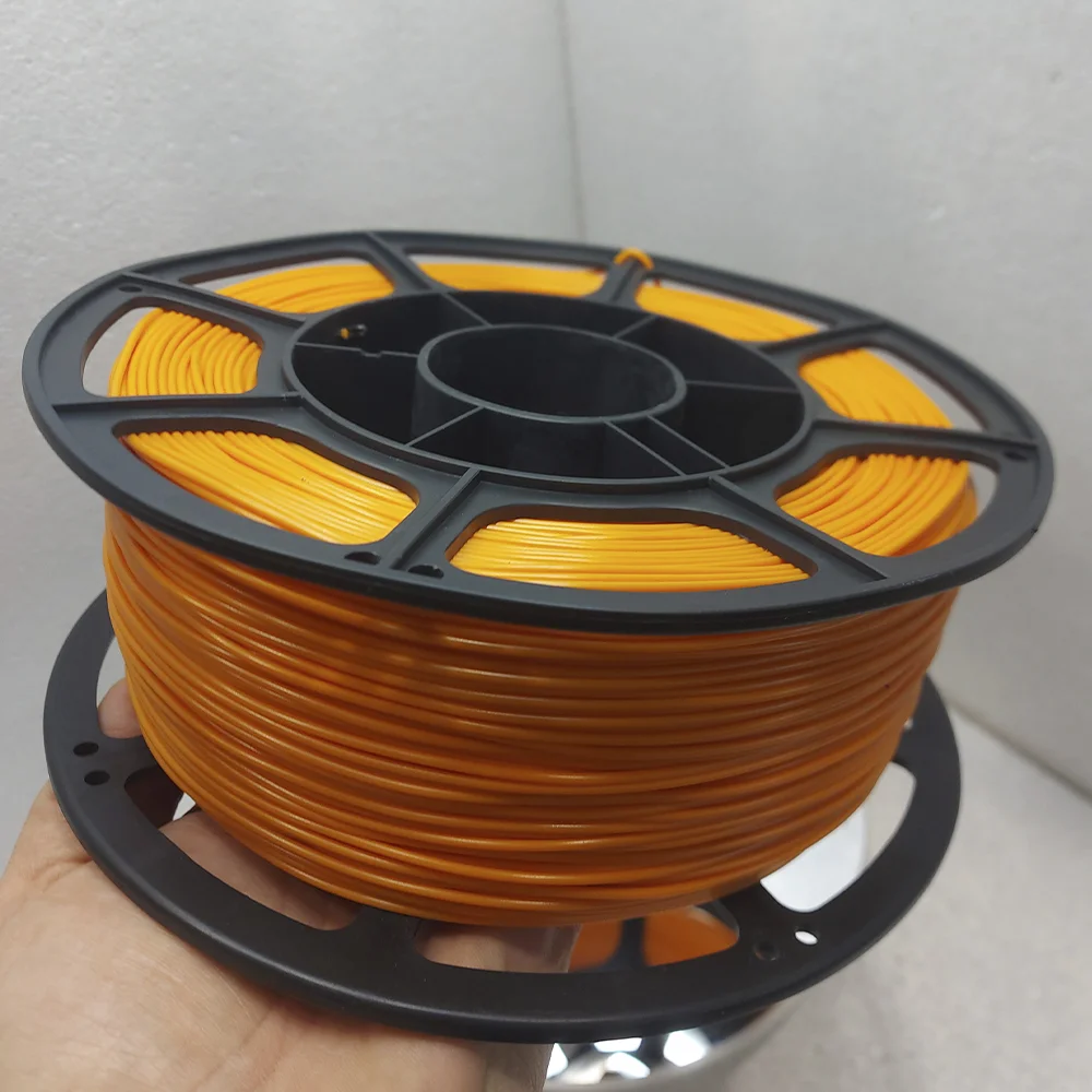 Филамент petg, оранжевый пластик, 900 гр - миниатюра 5