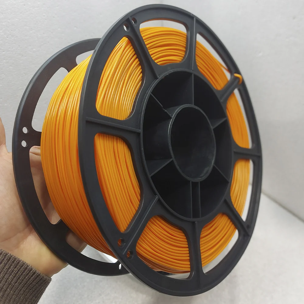 Филамент petg, оранжевый пластик, 900 гр - миниатюра 7