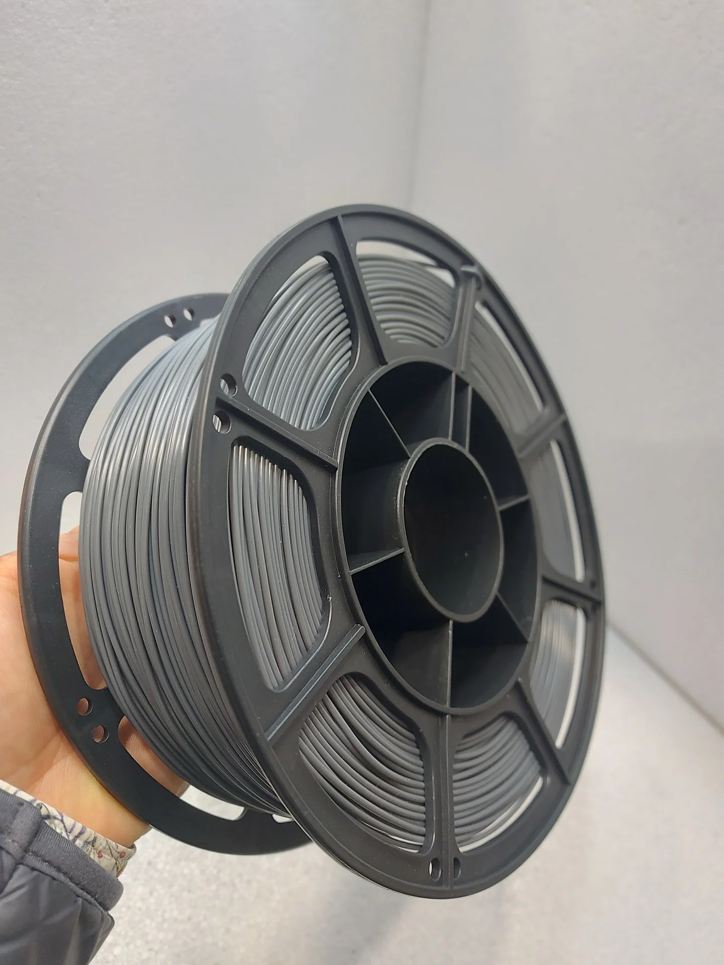 Филамент petg, графитный пластик, 900 гр - изображение 1