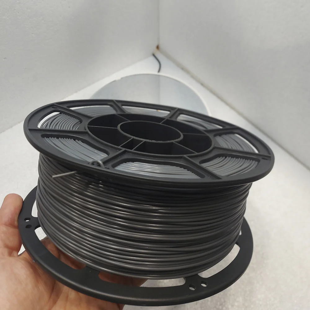 Филамент petg, графитный пластик, 900 гр - миниатюра 9