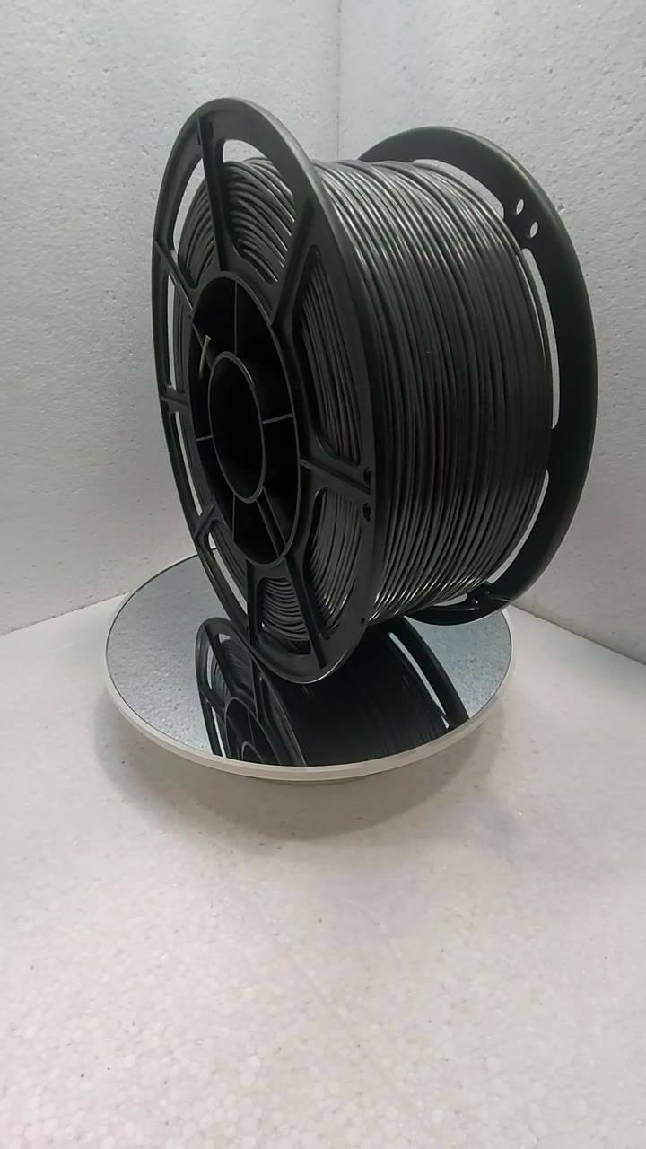 Филамент petg, графитный пластик, 900 гр - видео 13