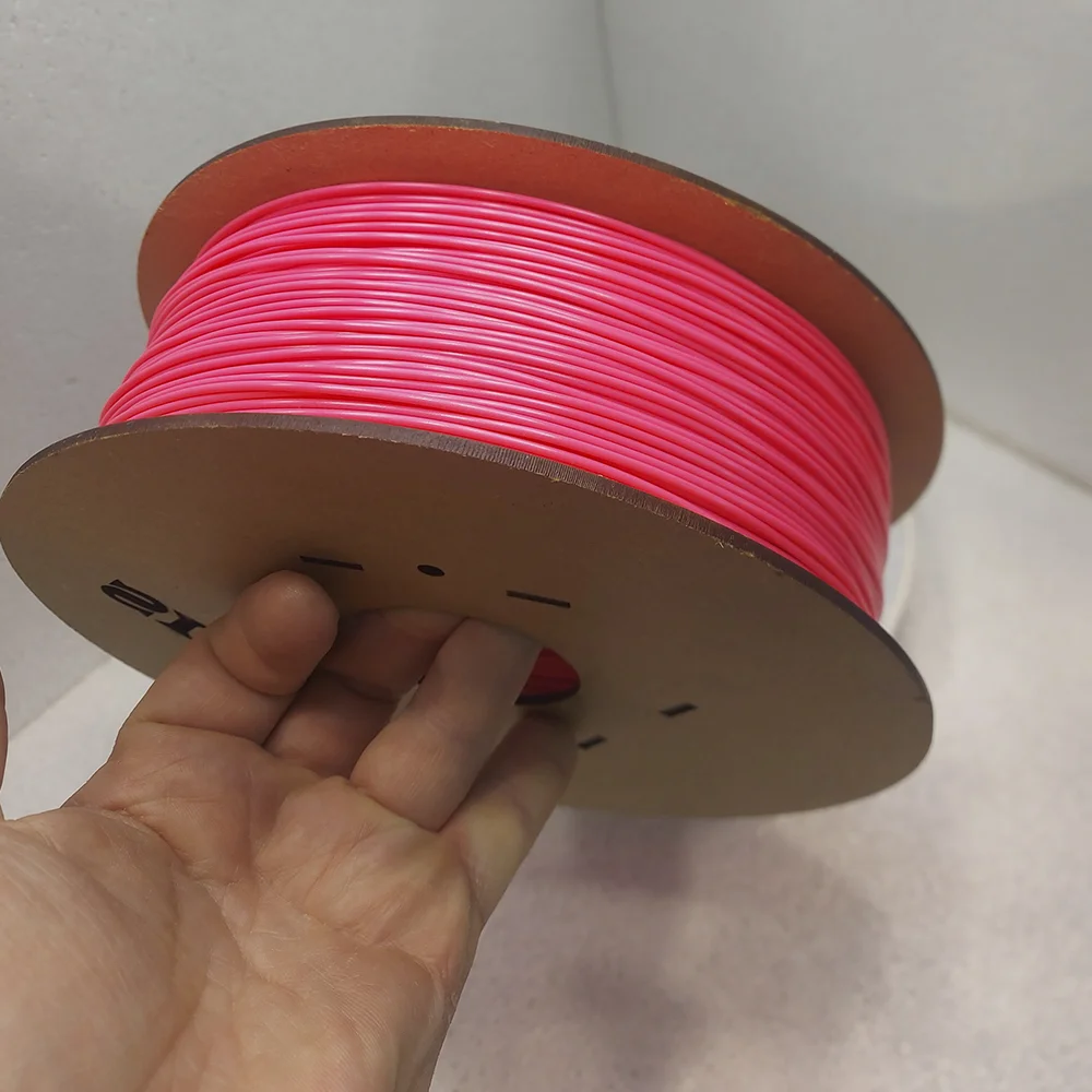 Филамент petg, розовый FLOU пластик, 900 гр - миниатюра 5