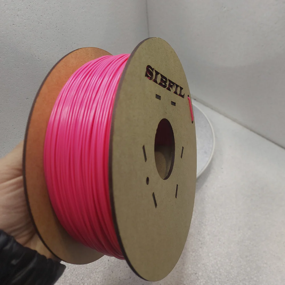 Филамент petg, розовый FLOU пластик, 900 гр - миниатюра 7