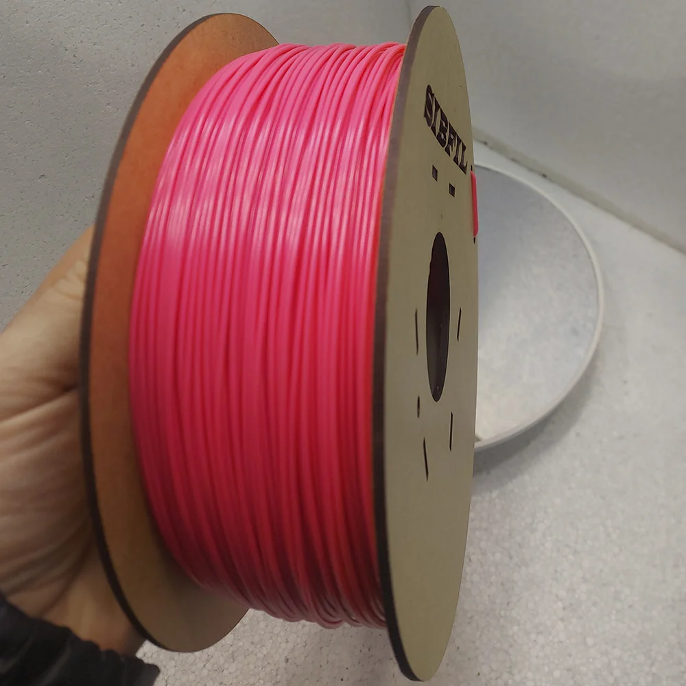 Филамент petg, розовый FLOU пластик, 900 гр - миниатюра 8