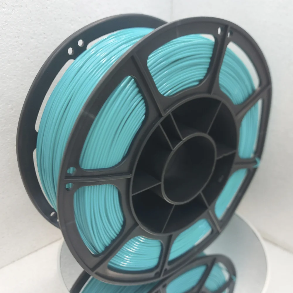 Филамент petg, бирюзовый пластик, 900 гр - миниатюра 2