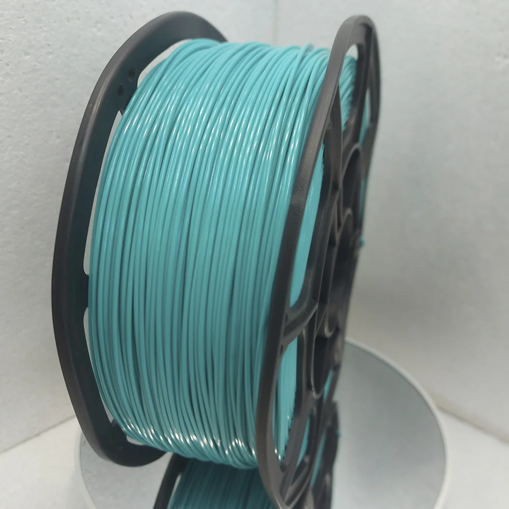 Филамент petg, бирюзовый пластик, 900 гр - миниатюра 3