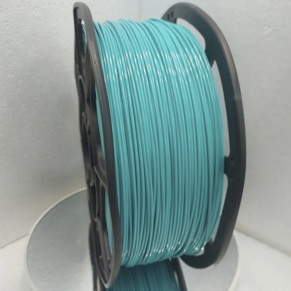 Филамент petg, бирюзовый пластик, 900 гр - миниатюра 4